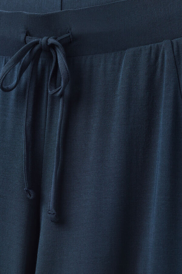 Pantaloni palazzo din modal, lungi până la gleznă Pantaloni palazzo din modal, lungi până la gleznă