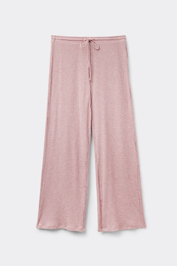 Pantaloni palazzo lungi din modal, confortabili și eleganți Pantaloni palazzo lungi din modal, confortabili și eleganți