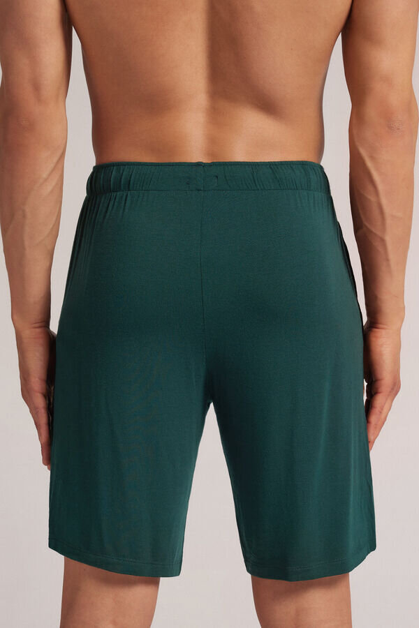 Pantaloni scurți din mătase și modal Pantaloni scurți din mătase și modal