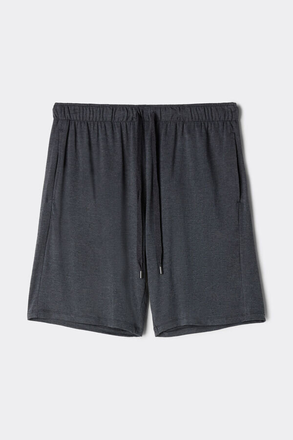 Pantaloni scurți din mătase și modal Pantaloni scurți din mătase și modal