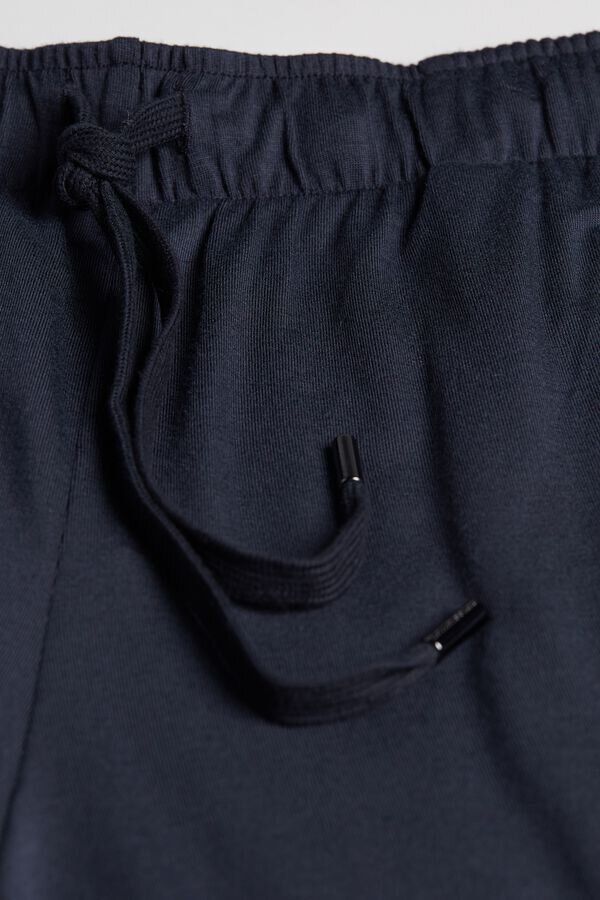 Pantaloni scurți din mătase și modal Pantaloni scurți din mătase și modal