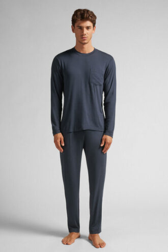 Pijamale lungi din micromodal