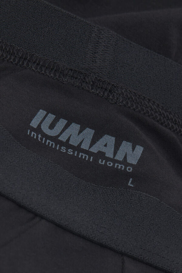 Slip din bumbac cu elastic vizibil Slip din bumbac cu elastic vizibil