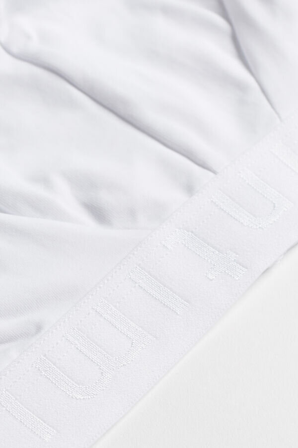 Slipuri din microfibră cu detaliu logo Slipuri din microfibră cu detaliu logo