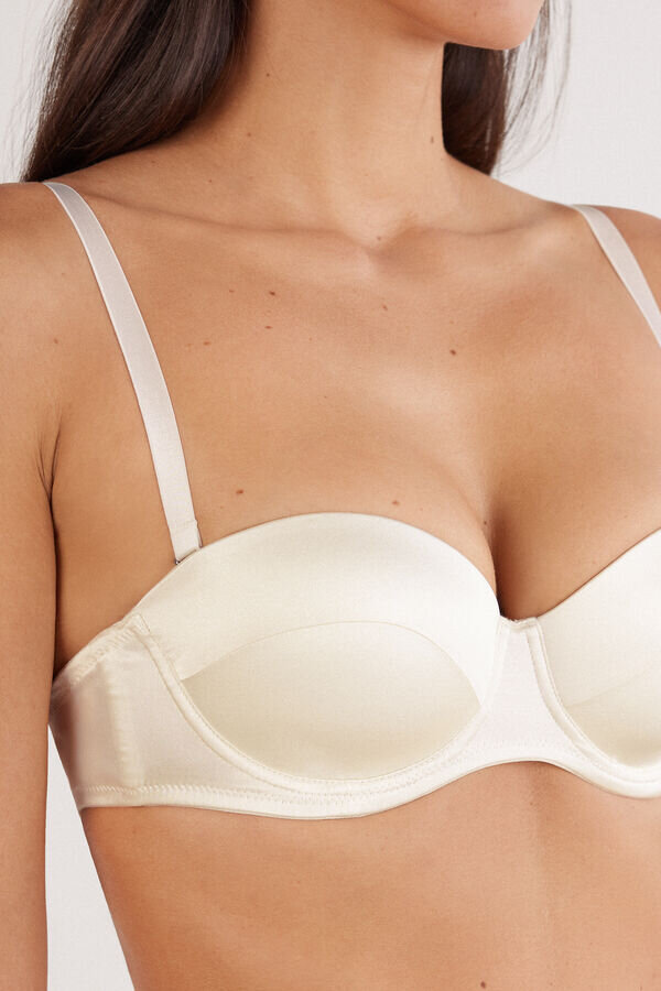 Sutien bandeau Giada din mătase Sutien bandeau Giada din mătase