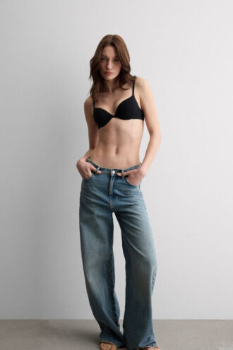 Sutien push-up Bellissima din bumbac ultraleger