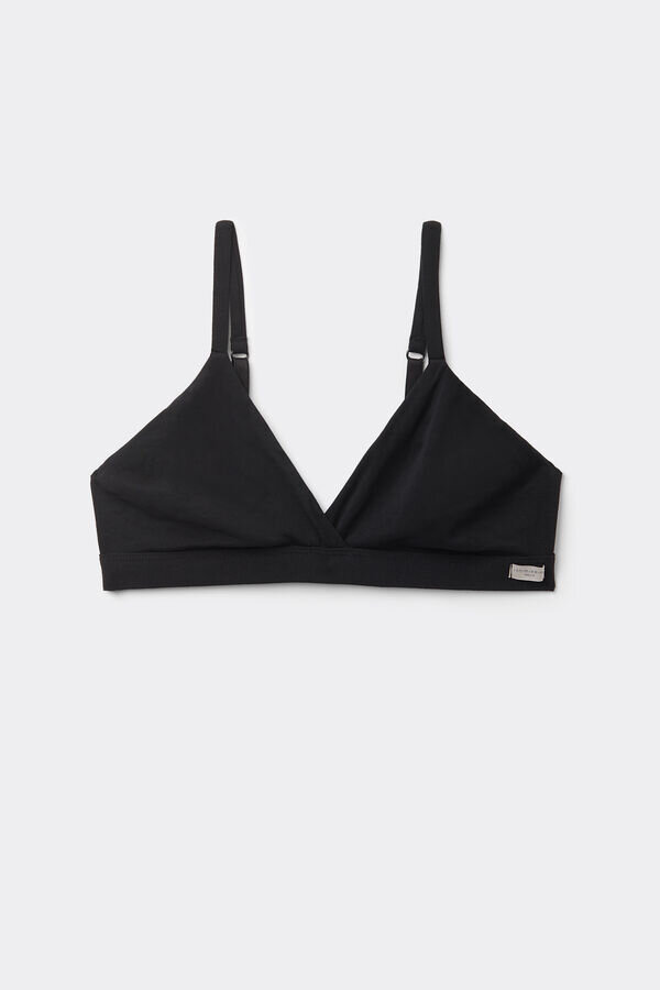 Sutien triunghiular Emma din bumbac natural Sutien triunghiular Emma din bumbac natural