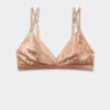 Sutien triunghiular Emma Refined Everyday Bralette din mătase