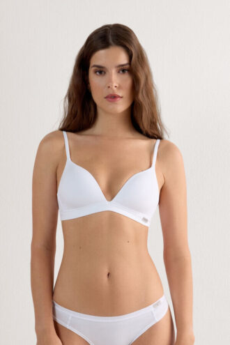 Sutien triunghiular Tiziana din bumbac