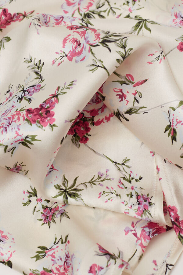 Top din mătase cu imprimeu Pretty Flowers Top din mătase cu imprimeu Pretty Flowers