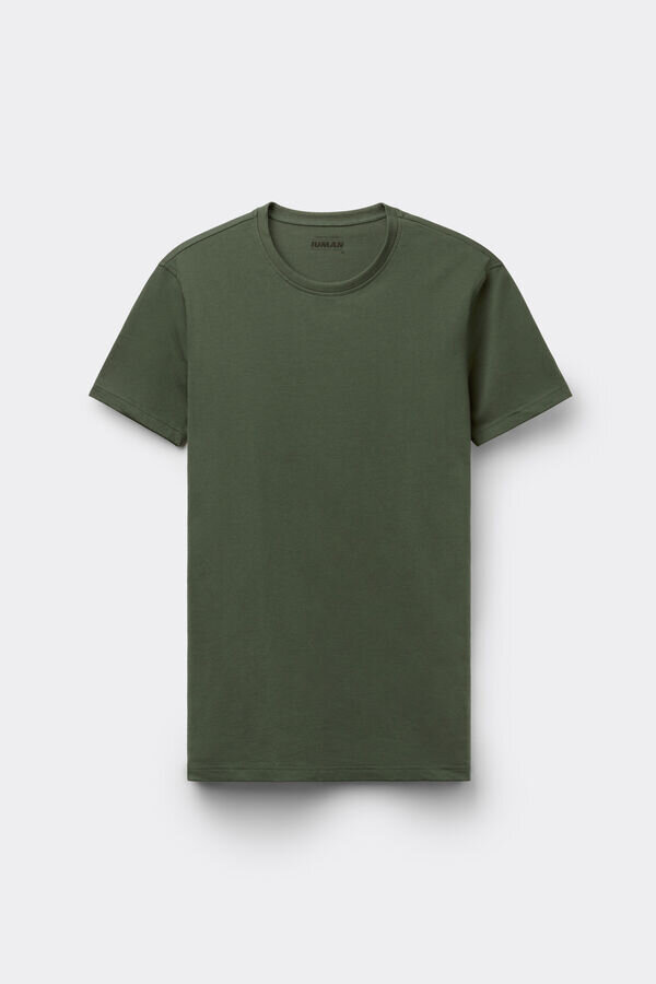 Tricou din bumbac elastic superior Tricou din bumbac elastic superior