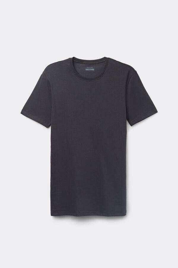 Tricou din bumbac elastic superior Tricou din bumbac elastic superior