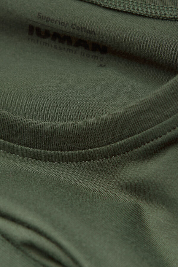 Tricou din bumbac elastic superior Tricou din bumbac elastic superior