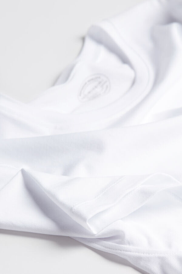 Tricou din bumbac elastic superior Tricou din bumbac elastic superior