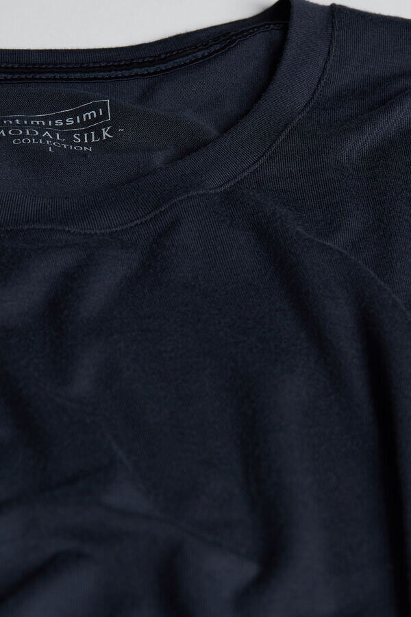 Tricou din modal și mătase Tricou din modal și mătase