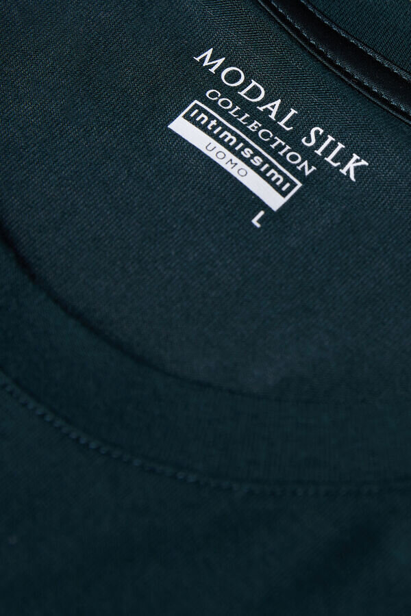 Tricou din modal și mătase Tricou din modal și mătase