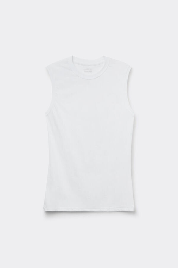 Tricou musculat din bumbac extrafin superior Tricou musculat din bumbac extrafin superior