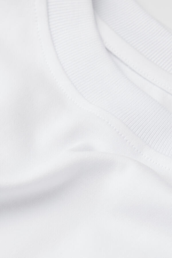 Tricou oversized din bumbac interlock Tricou oversized din bumbac interlock