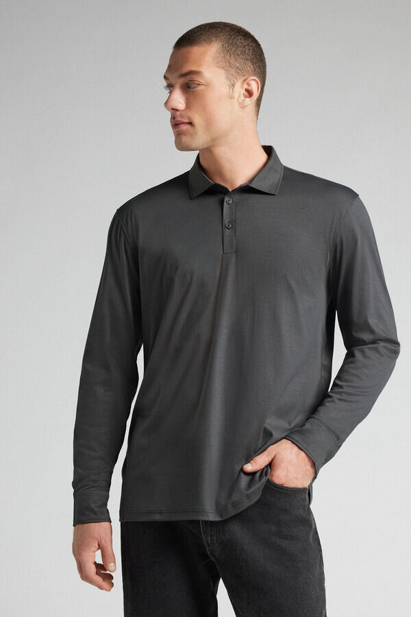 Tricou polo din bumbac mercerizat premium Tricou polo din bumbac mercerizat premium